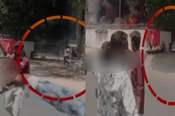 അവിശ്വസനീയം ഈ രക്ഷപ്പെടല്: വിമാനം തീഗോളം കണക്കെ കത്തുമ്പോള് റോഡിലേക്ക് നടന്ന് വന്ന് വിശ്വാസ് കുമാര്; പുതിയ ദൃശ്യങ്ങള്