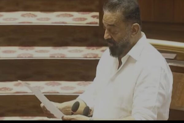 ഇനി കമൽഹാസൻ എംപി; രാജ്യസഭാംഗമായി സത്യപ്രതിജ്ഞ ചെയ്തു