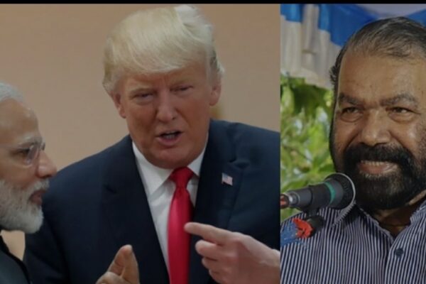നികുതി 50 ശതമാനമായി ഉയർത്തി, ഇന്ത്യയെ വിടാതെ ട്രംപ്; ‘മൈ ഫ്രണ്ട്’ അഭിസംബോധനയുമായി വി ശിവൻകുട്ടി
