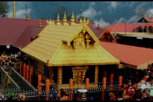 ശബരിമല ദ്വാരപാലക ശിൽപങ്ങളിലെ സ്വർണപാളിയുടെ ‘അറ്റകുറ്റപ്പണി നിർത്തിവെച്ചു
