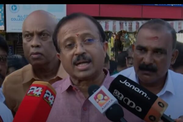 ശബരിമല യുവതി പ്രവേശനം: ‘തിരുവിതാംകൂര് ദേവസ്വം ബോര്ഡ് സുപ്രീംകോടതിയില് സ്വീകരിച്ച നിലപാട് തിരുത്തണം’; വി മുരളീധരന്