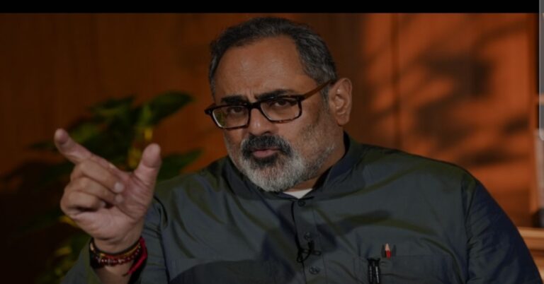 ‘ഹിന്ദു സമുദായത്തെ ഉപദ്രവിക്കാൻ ആരാണ് ഇത്ര ധൈര്യം നൽകിയത്, വാസവൻ രാജിവെക്കണം ഇല്ലെങ്കിൽ കേന്ദ്രത്തെ സമീപിക്കും’; രാജീവ് ചന്ദ്രശേഖർ